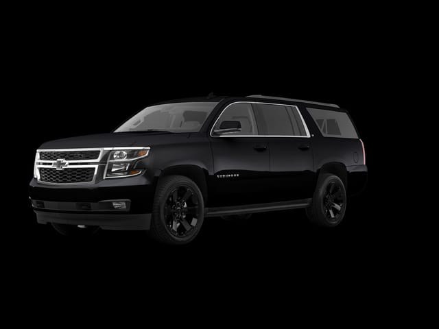 Luxury black Chevy Suburban service